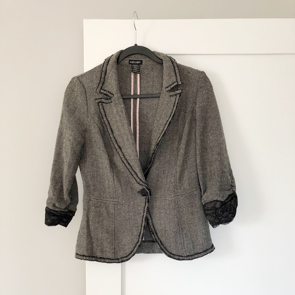 Black & White Blazer